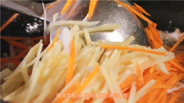 魚(yú)香肉絲的做法11